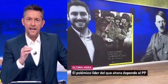 Javier Ruiz llamando nazi a Alejandro Nolasco.