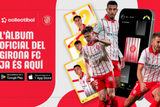 El Girona FC lanza su &aacute;lbum oficial de cartas digitales 25/26 en Collectibol