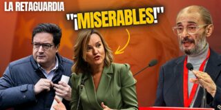 &Oacute;scar L&oacute;pez, Pilar Alegr&iacute;a y Javier Lamb&aacute;n