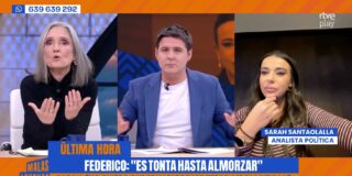 Montserrat Nebrera y Sarah Santaolalla.