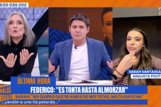 Montserrat Nebrera y Sarah Santaolalla.