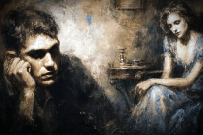 Pareja, tristeza, melancol&iacute;a