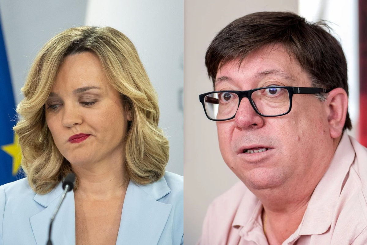 Pilar Alegria y Paco Salazar (PSOE)