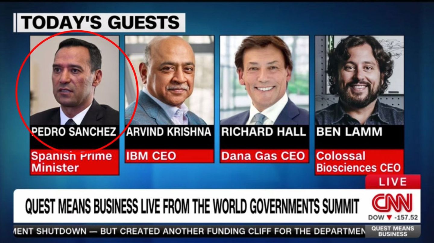 La pifia cometida por la televisi&oacute;n estadounidense.