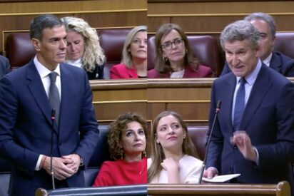 Feij&oacute;o (PP) corta en seco las risotadas de la banda de S&aacute;nchez: "Yo s&iacute; puedo salir a la calle, &eacute;l no"