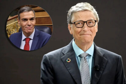 Sánchez y Bill Gates