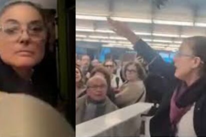 Trabajadora de Renfe.