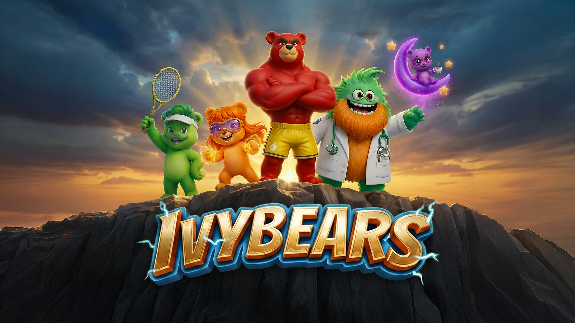 IvyBears estrena la primera serie de televisión infantil del mundo animada por inteligencia artificial