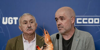 Los l&iacute;deres de UGT y CCOO