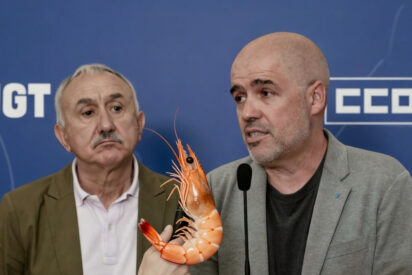 Los l&iacute;deres de UGT y CCOO