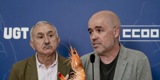 Los l&iacute;deres de UGT y CCOO