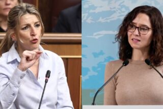 Yolanda D&iacute;az e Isabel D&iacute;az Ayuso.