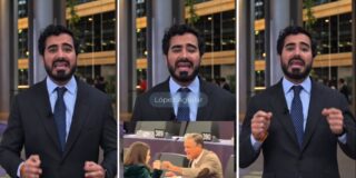 Alvise estalla tras ser expulsado del Parlamento europeo por exponer las malas formas de un socialista a una trabajadora