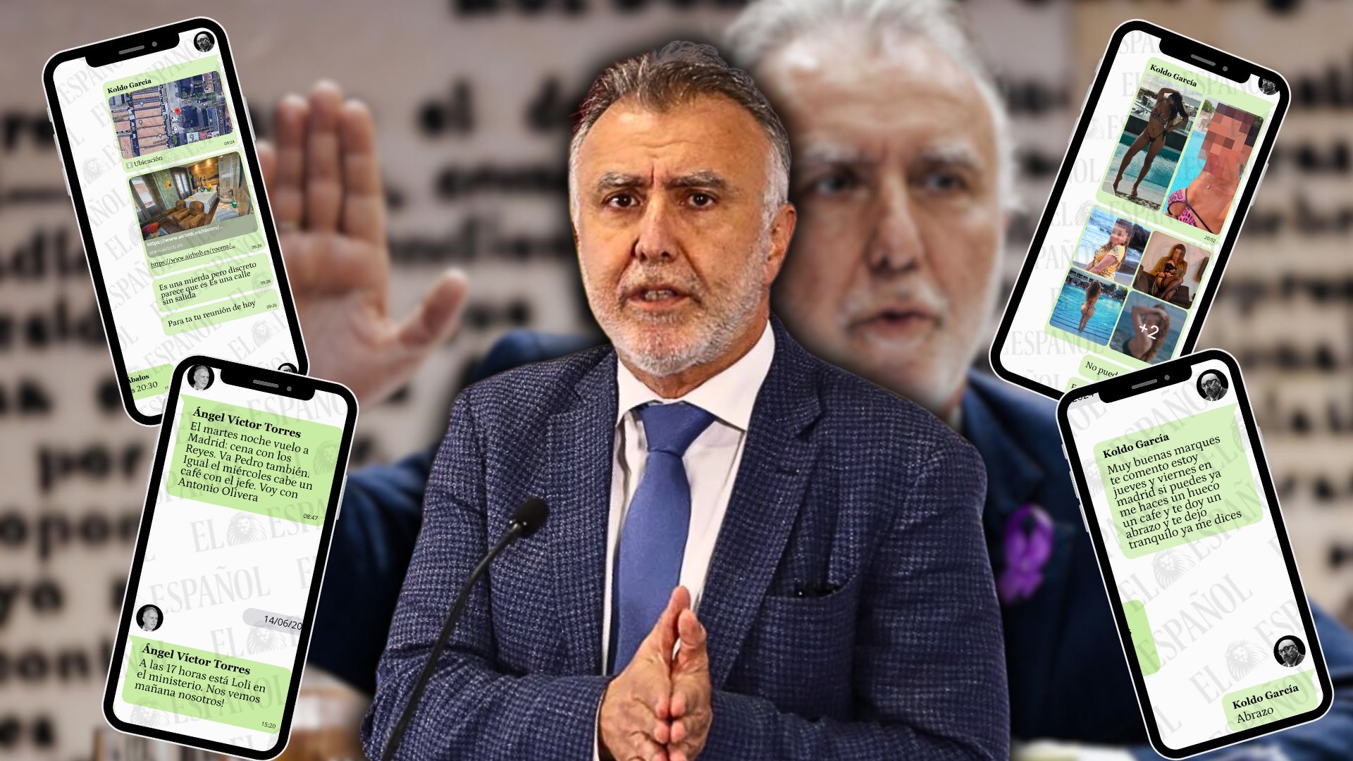 Ángel Víctor Torres y José Luis Ábalos