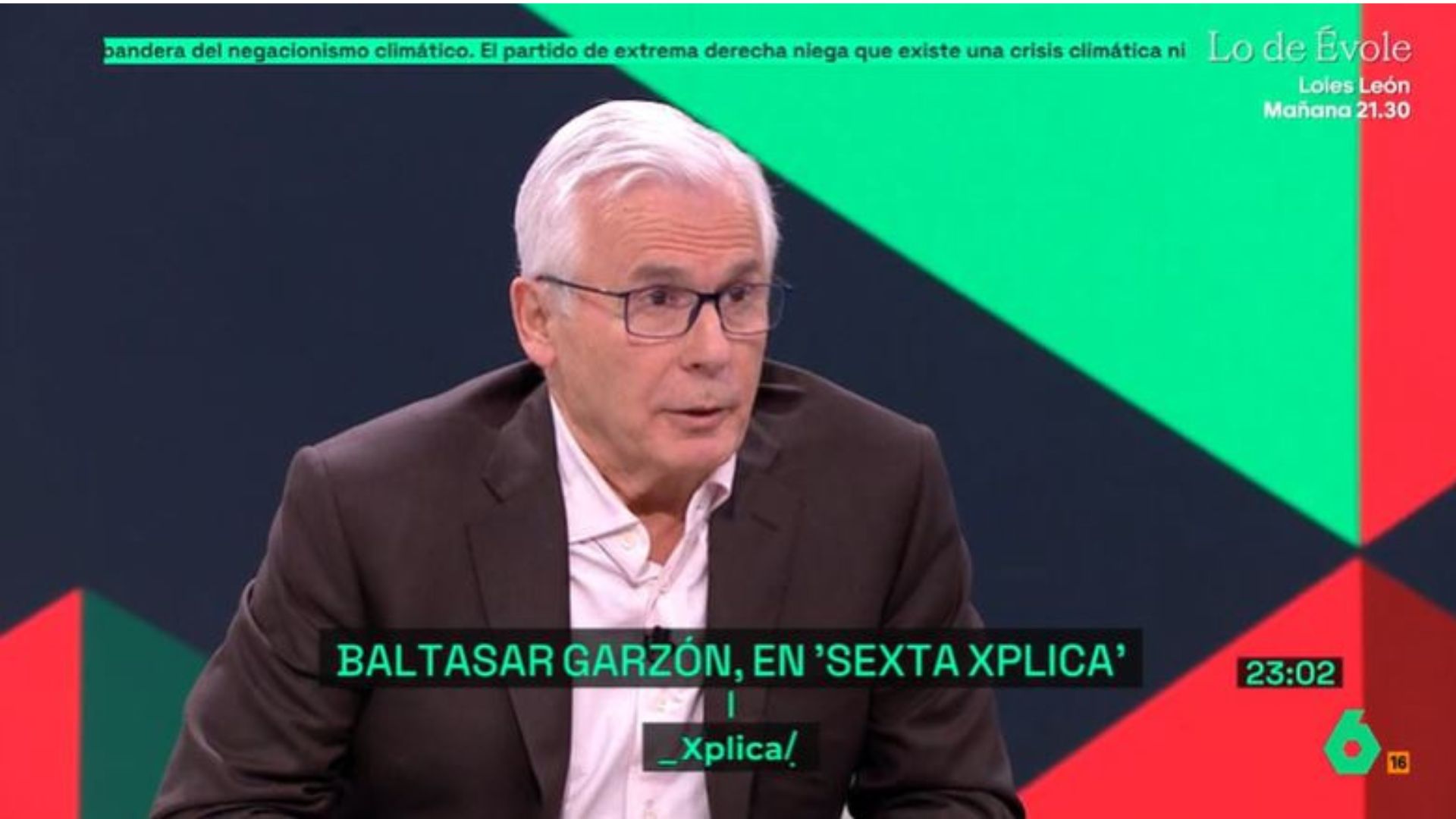 Baltasar Garzón en 'laSexta Xplica'
