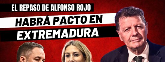 Alfonso Rojo: "No habr&aacute; pacto con Guardiola antes de cerrar Azc&oacute;n y Ma&ntilde;ueco y VOX puede decir NO"