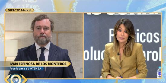 Iv&aacute;n Espinosa de los Monteros en 'La mirada cr&iacute;tica' (Telecinco) 