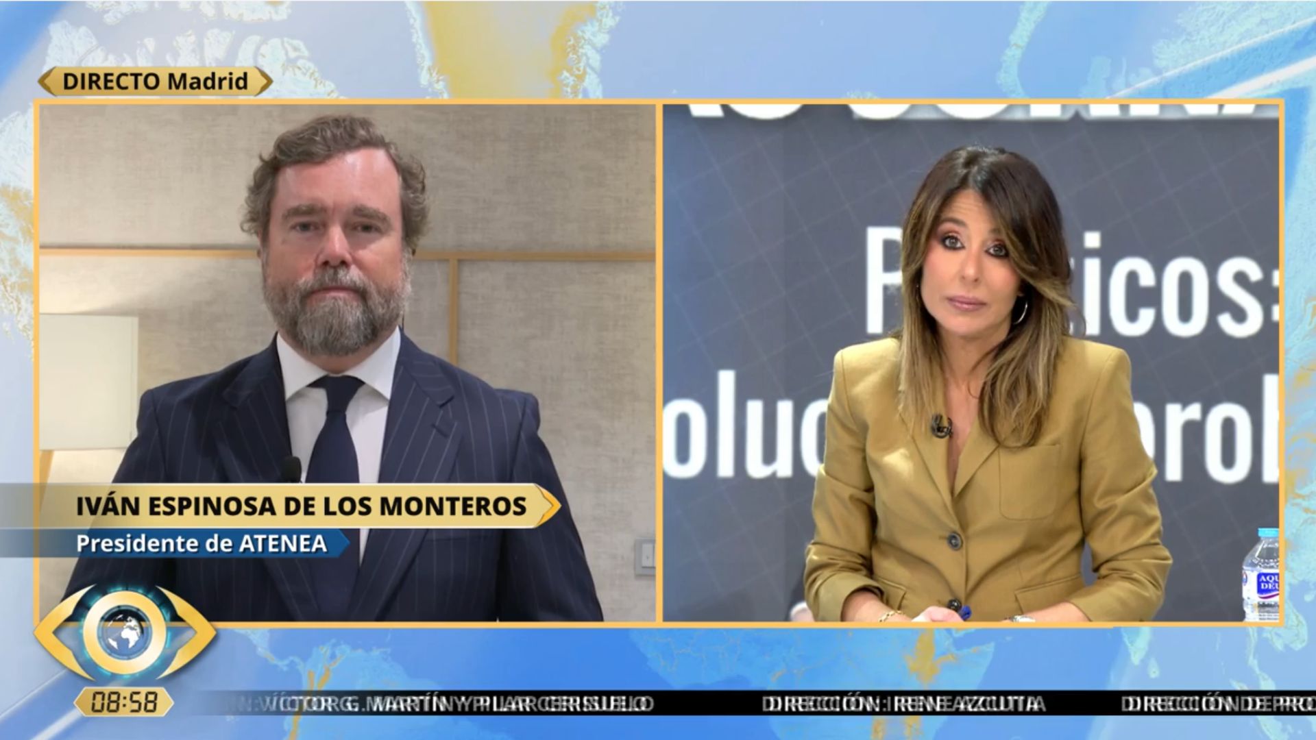 Iv&aacute;n Espinosa de los Monteros en 'La mirada cr&iacute;tica' (Telecinco) 