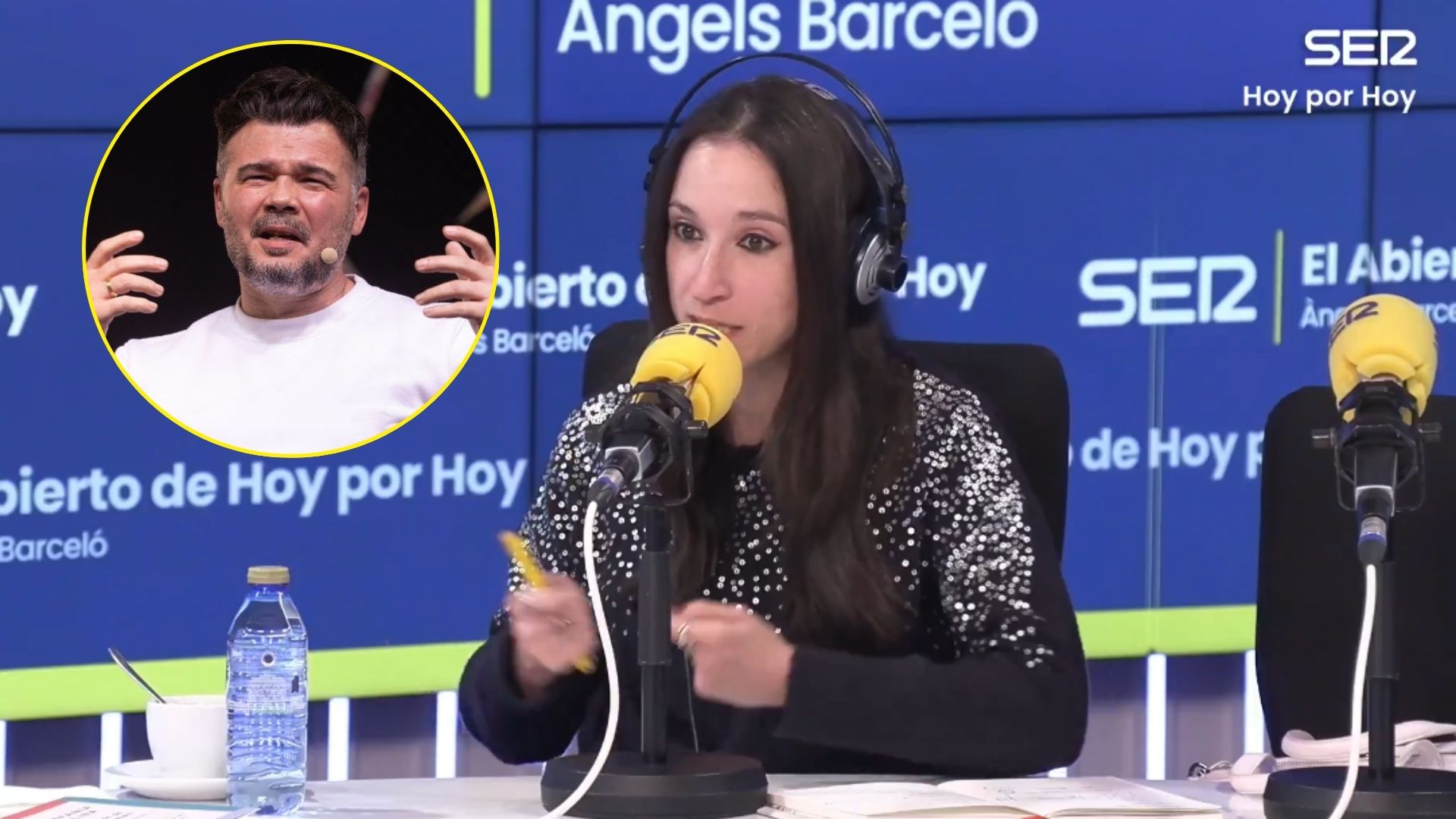 Estefan&iacute;a Molina en la SER y Gabriel Rufi&aacute;n