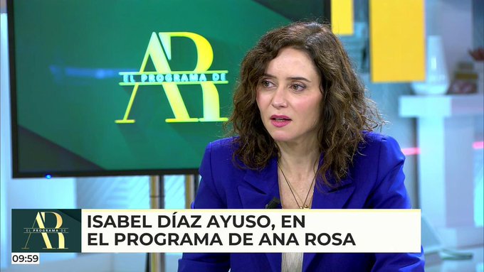 Ayuso sentencia al marido de Bego&ntilde;a: &laquo;El proyecto de S&aacute;nchez est&aacute; moribundo en Espa&ntilde;a entera&raquo;