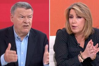 Jordi Sevilla y Susana D&iacute;az en 'Espejo P&uacute;blico' (Antena 3)