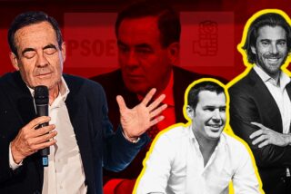 José Bono, Juan Segovia y el empresario Dimas de Andrés