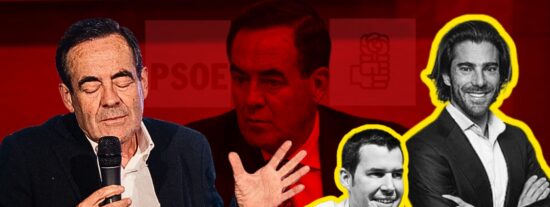 José Bono, Juan Segovia y el empresario Dimas de Andrés