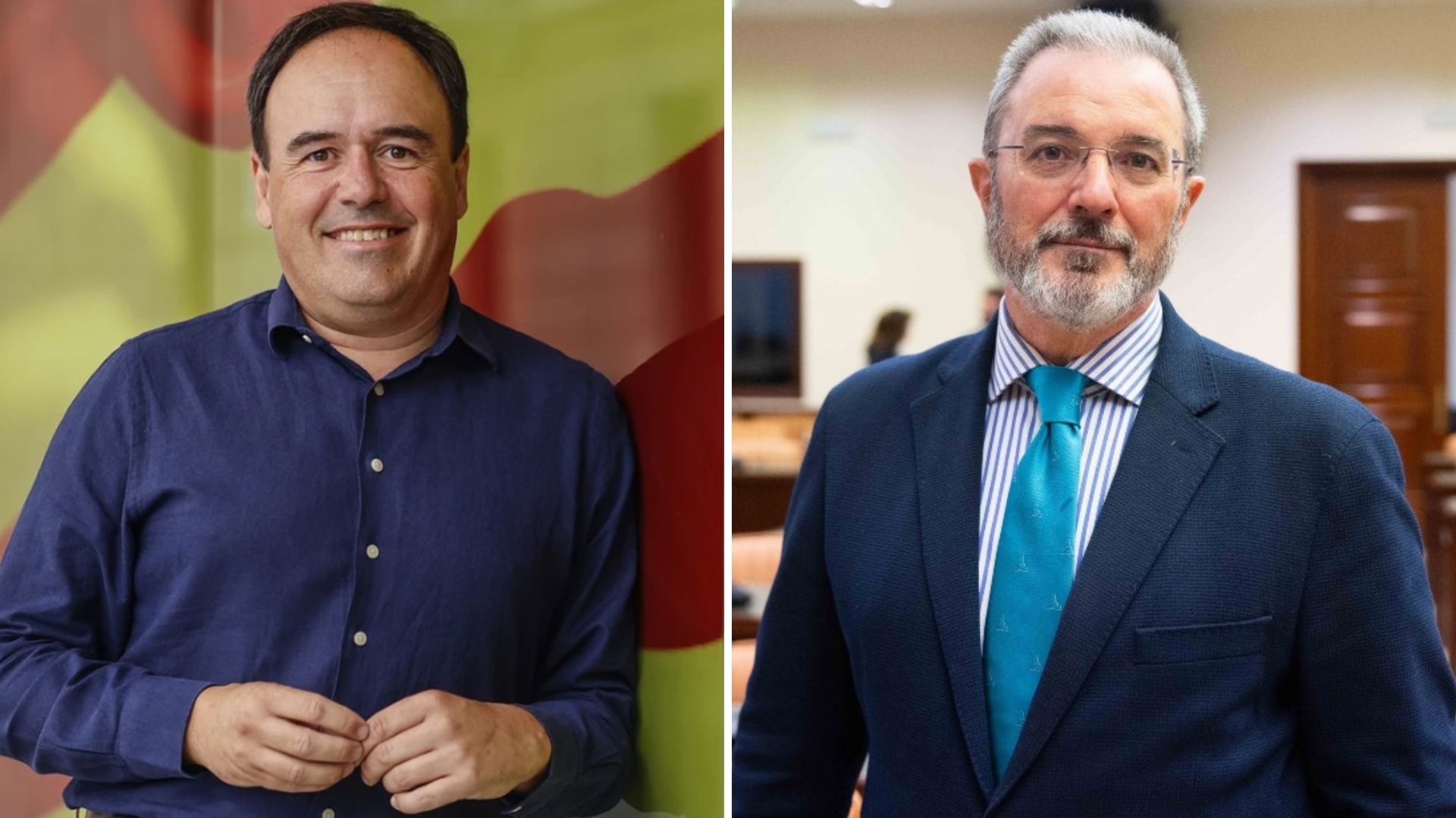 Juanfran P&eacute;rez Llorca (PP) y Carlos Flores (VOX)