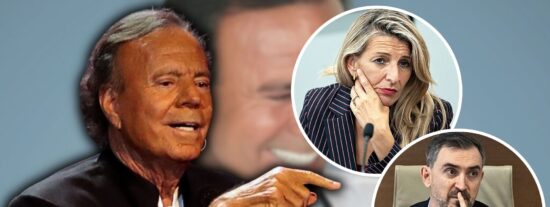 Julio Iglesias y sus empleadas