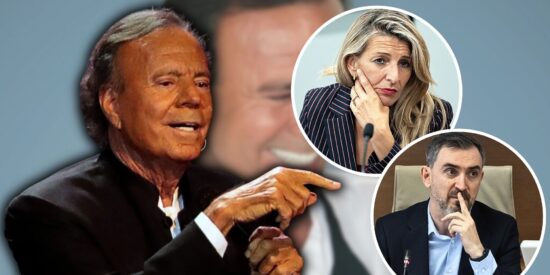 Julio Iglesias y sus empleadas