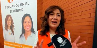 Liz Mendoza presenta en Madrid su candidatura al Congreso por los peruanos en el exterior