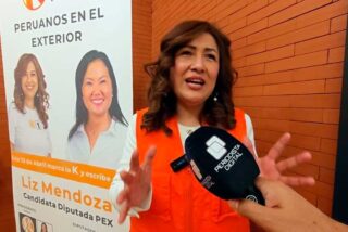Liz Mendoza presenta en Madrid su candidatura al Congreso por los peruanos en el exterior