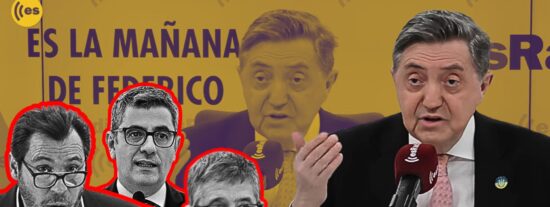 Jim&eacute;nez Losantos estalla contra Patxi L&oacute;pez, &Oacute;scar Puente y F&eacute;lix Bola&ntilde;os a cuenta de la salud de S&aacute;nchez