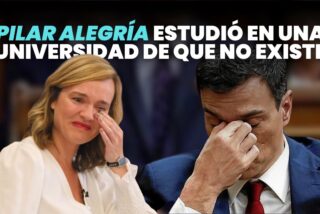 Pilar Alegr&iacute;a estudi&oacute; en una universidad que no existe