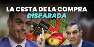 La cesta de la compra por las nubes