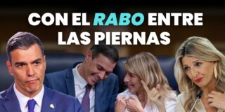 Con el rabo entre las piernas