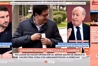 Nicol&aacute;s Redondo dur&iacute;simo contra &Oacute;scar L&oacute;pez por su ataque a Javier Lamb&aacute;n: &laquo;Inmoralidad absoluta&raquo;