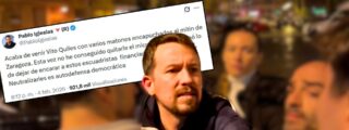 Pablo Iglesias &lsquo;lloriquea&rsquo; en redes despu&eacute;s de ponerse mat&oacute;n con Vito Quiles y le cae un buen &lsquo;jarabe democr&aacute;tico&rsquo;