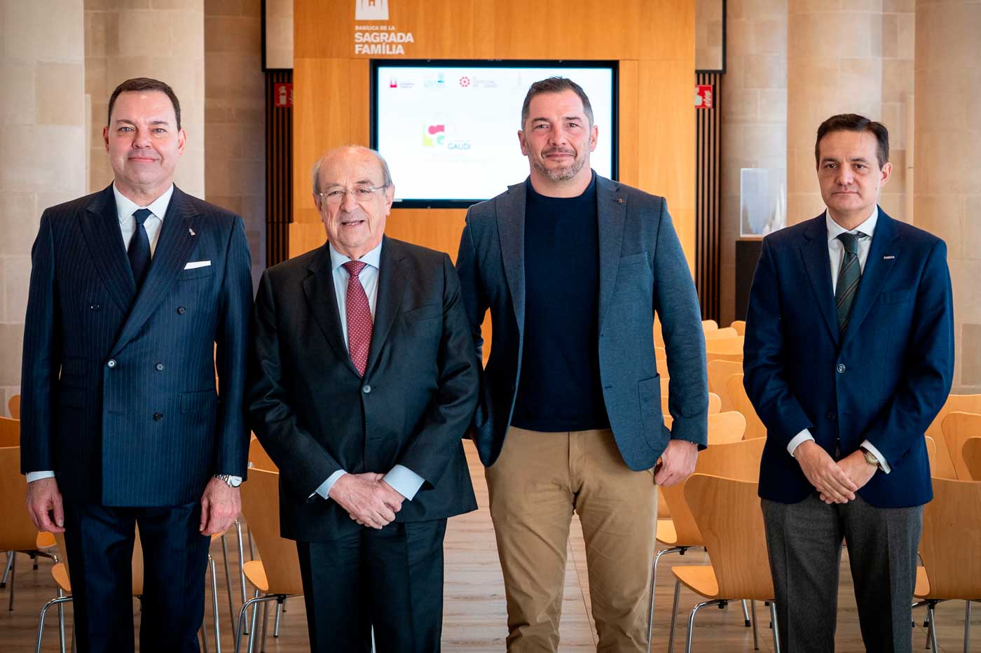 La Sagrada Familia acoge la presentaci&oacute;n de &ldquo;El Camino de Gaud&iacute;&rdquo;