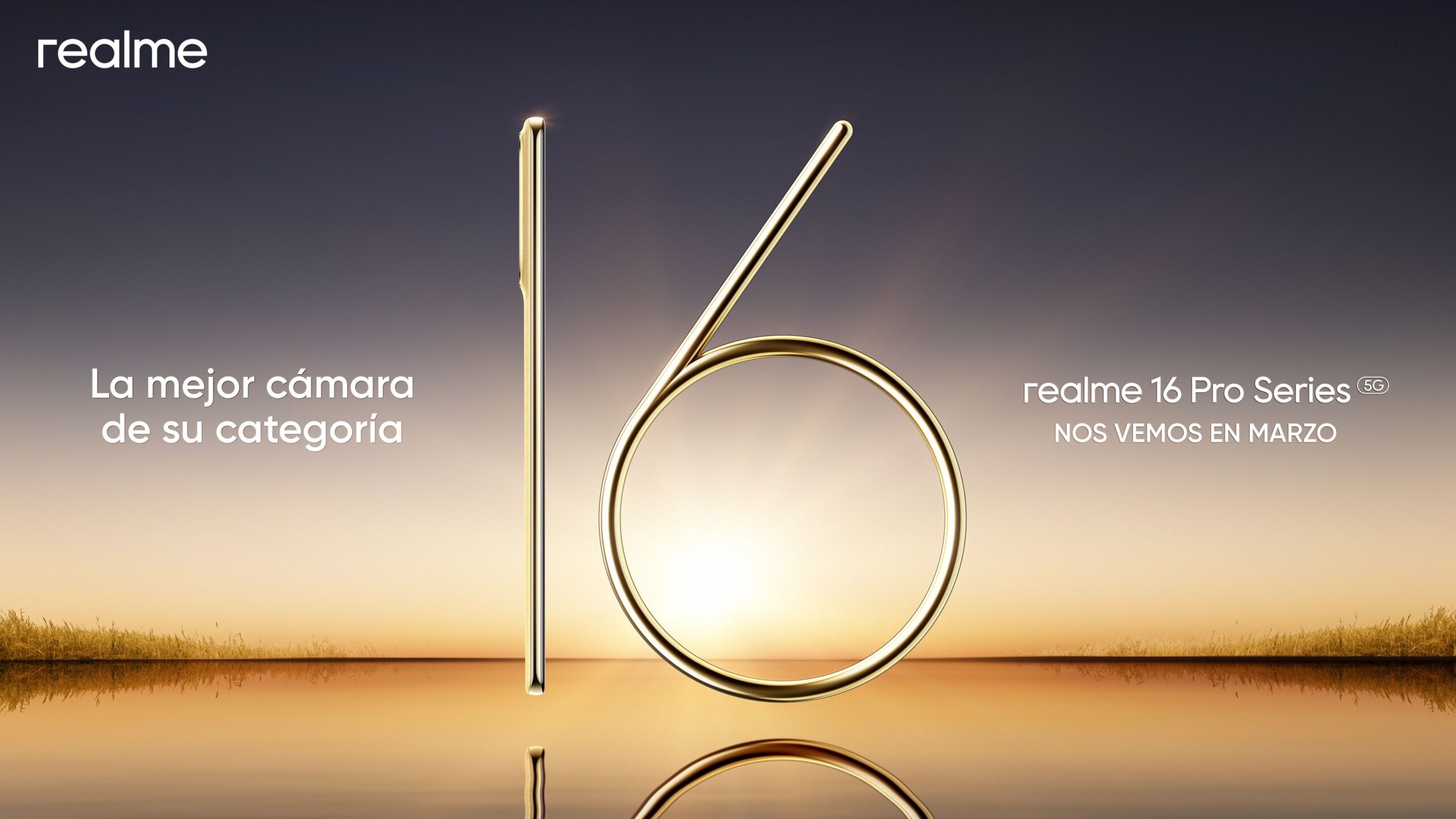 realme 16 Pro series: la mejor c&aacute;mara del segmento premium de gama media llega el pr&oacute;ximo mes