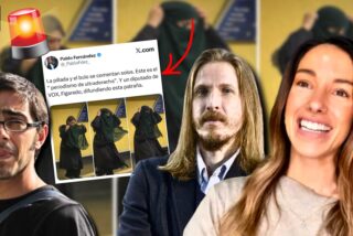 Rebeca Crespo acongoja al kiosquero podemita y al propagandista de S&aacute;nchez tras el bulo del niqab