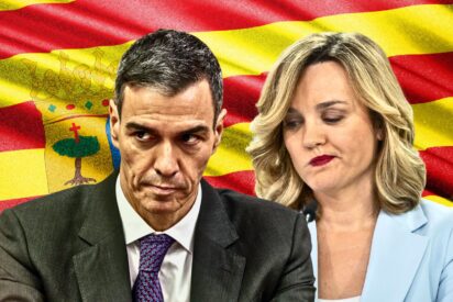Pedro S&aacute;nchez y Pilar Alegr&iacute;a (PSOE)
