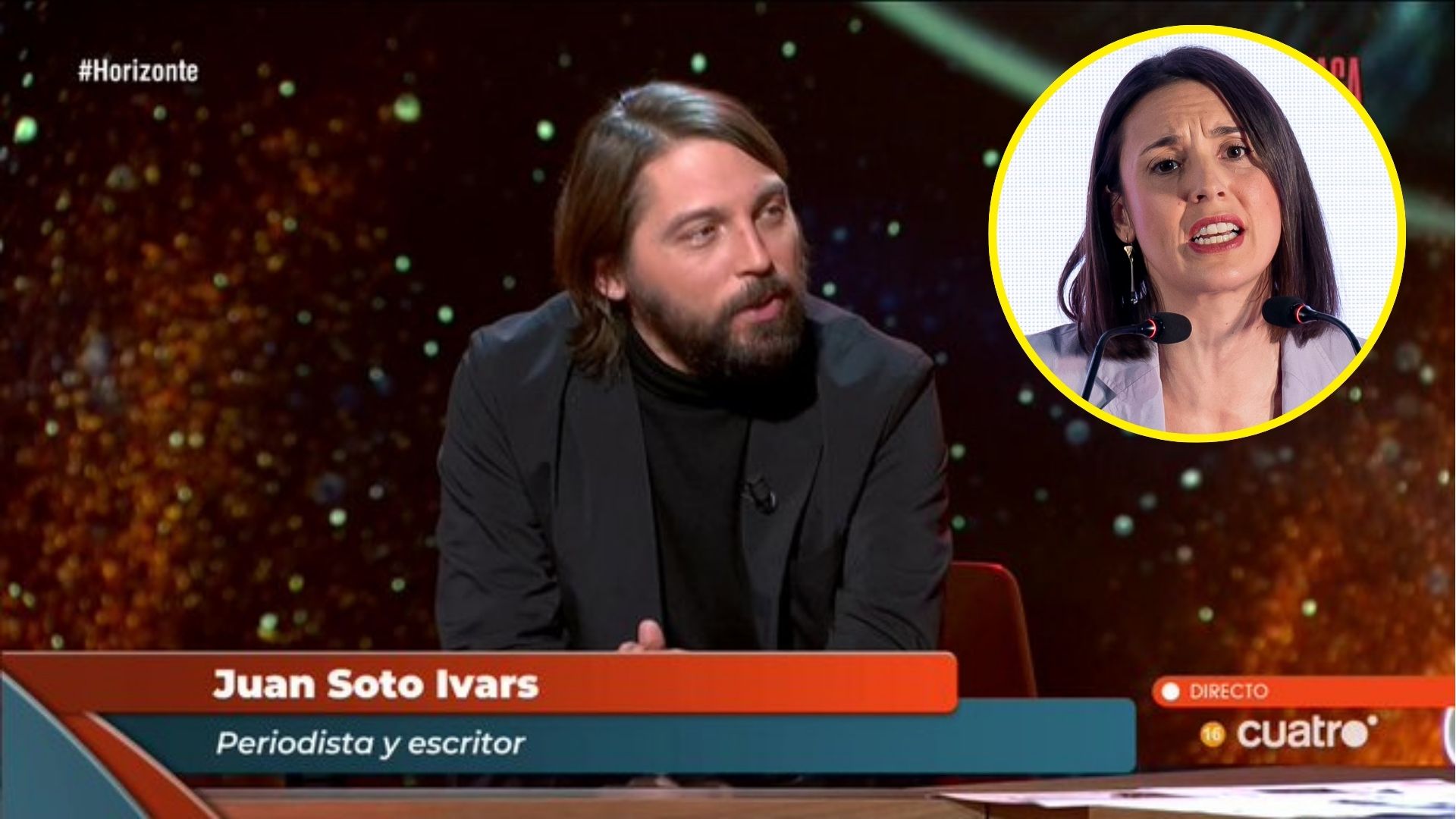 Juan Soto Ivars, periodista y escritor en 'Horizonte' (Cuatro)