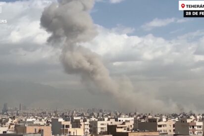 Imagen de Teher&aacute;n emitida en CNN