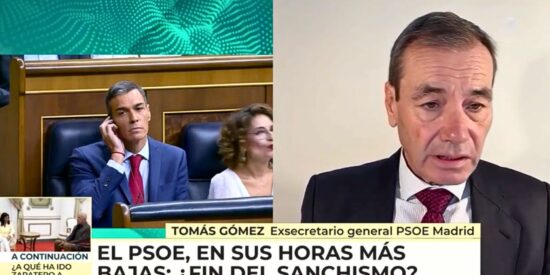 La advertencia de Tom&aacute;s G&oacute;mez al PSOE tras Arag&oacute;n: &laquo;Est&aacute;n secuestrados por S&aacute;nchez y solo tienen dos opciones&raquo;