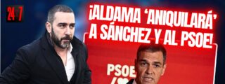 Aldama suelta la bomba: &iexcl;Pronto revelar&aacute; el sobre que aniquilar&aacute; a S&aacute;nchez y al PSOE!