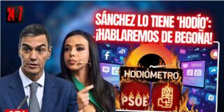 S&aacute;nchez se inventa el &lsquo;Hodi&oacute;metro&rsquo; junto a su mascota Santaolalla para que no hablemos de Bego&ntilde;a