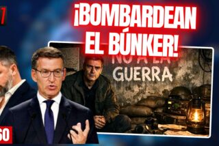 Feij&oacute;o y Abascal bombardean el b&uacute;nker del &laquo;No a la guerra&raquo; de S&aacute;nchez restreg&aacute;ndole en la cara su corrupci&oacute;n