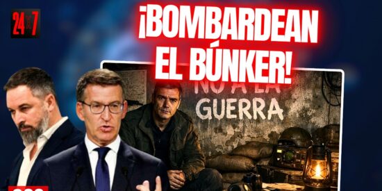 Feij&oacute;o y Abascal bombardean el b&uacute;nker del &laquo;No a la guerra&raquo; de S&aacute;nchez restreg&aacute;ndole en la cara su corrupci&oacute;n