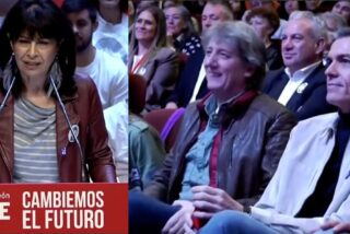 Ana Redondo, Carlos Mart&iacute;nez y Pedro S&aacute;nchez.